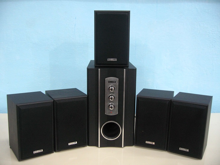 Gorilla Multimedia Speakers 5.1 Used Furniture for Sale