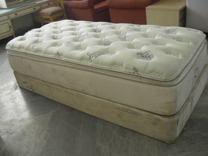 used single bed with mattress for sale