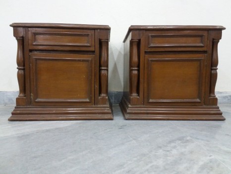 used Bed Side Table Pair-1