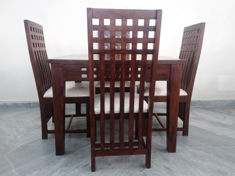 used 4 Chair Sheesham Dining Table
