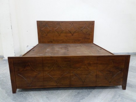 used Sheesham Wood Box Bed