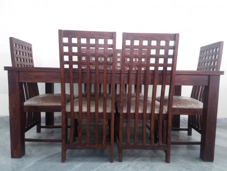 used Sheesham 6 Chair Dining Table