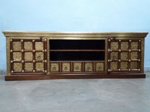 used Low Height Cabinet Brass Fitted