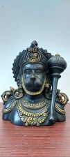 used Brass Black Hanuman