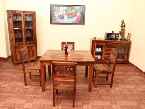 used Global 4 Seater Dining Set