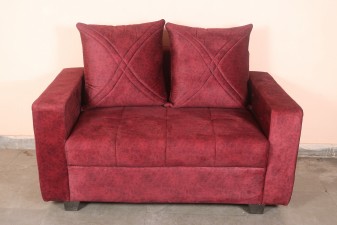 used 2 Seater Red Sofa