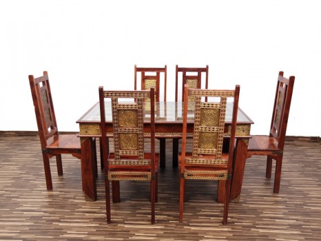 used Maharaja 6 Seater Dining Set