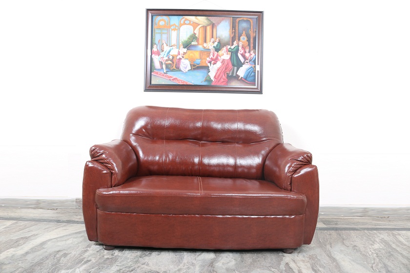 7 Seater Leather Sofa | Used Furniture for Sale