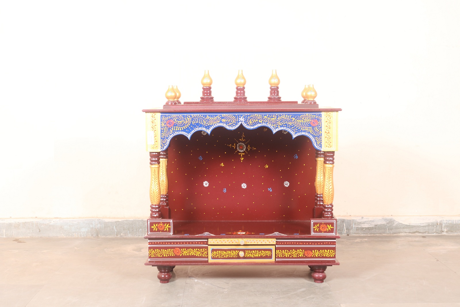 Hand Crafted Wooden Temple