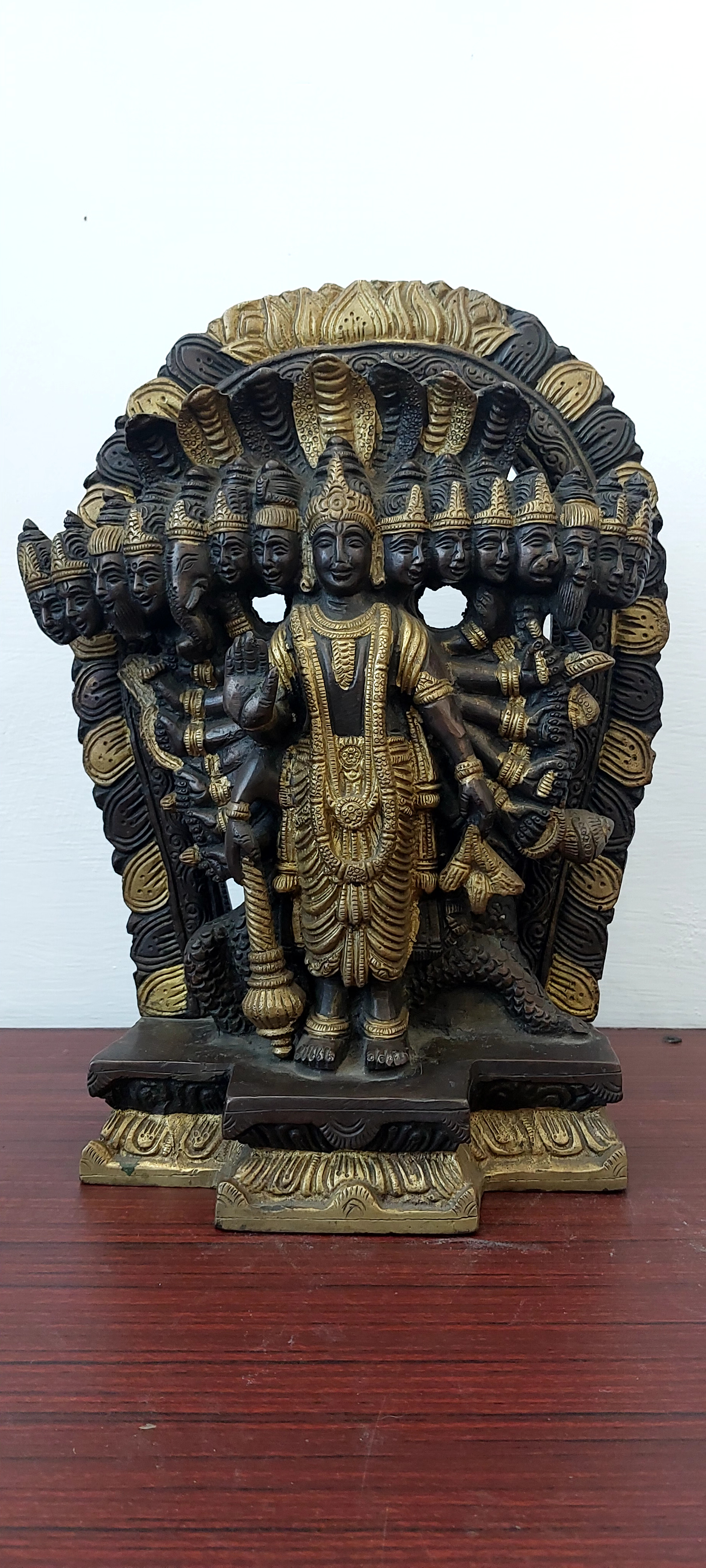 Brass Vishnu Avtar Statue