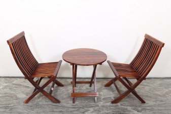 used Folding Chair with Table