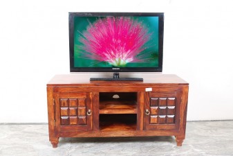 used Solid Wood Low TV Cabinet