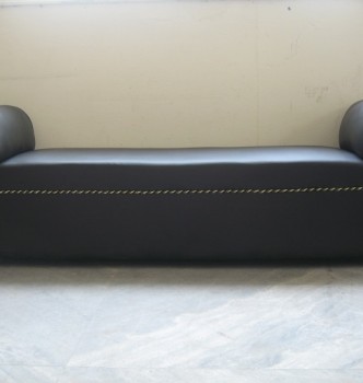 used Black Settee