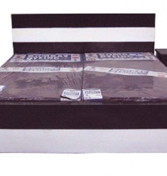 used Wooden Double Bed with Mattress