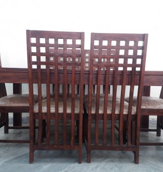 used Sheesham 6 Chair Dining Table