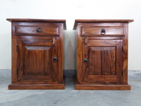 used Sheesham wood Bed Side Table