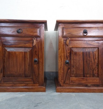 used Sheesham wood Bed Side Table