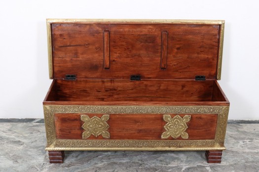 used WD Brass Fitted Storage Trunk