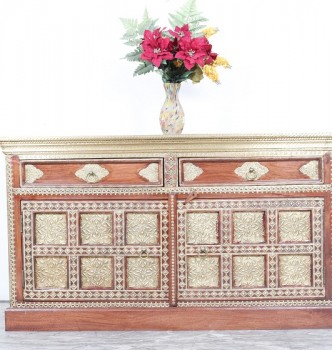 used Brass Fitted Shm Chest