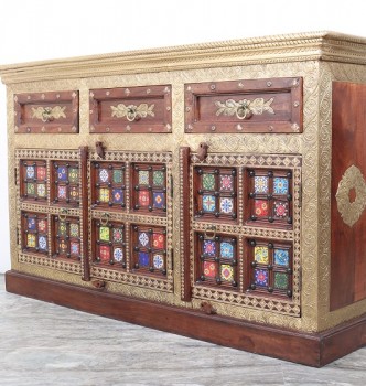 used 3 Droz Brass Tile Chester