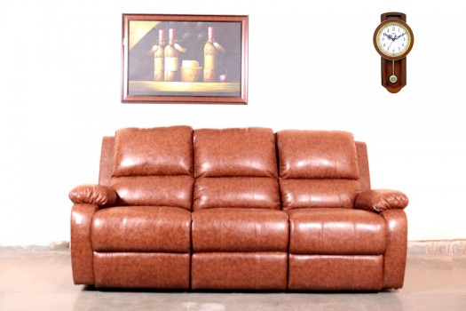 used 3 Seater Leather Recliner