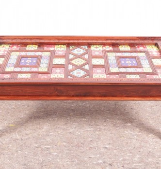 used 4x2 Ft Tile Fitted Center Table