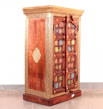 used Small Tile Brass Almirah