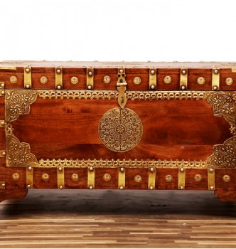 used Queen Wooden Trunk