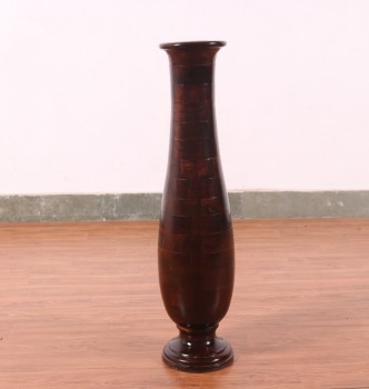 used Wooden Vase 26 Inch