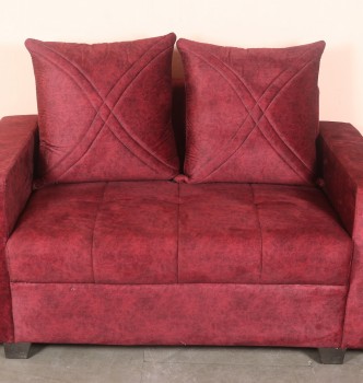 used 2 Seater Red Sofa