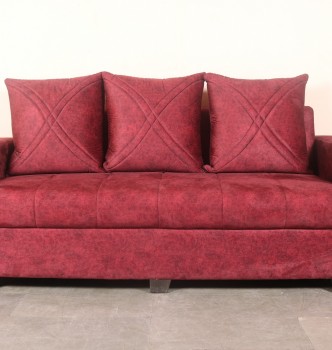 used 3 Seater Red Sofa