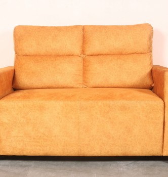 used 2 Seater Orange Sofa
