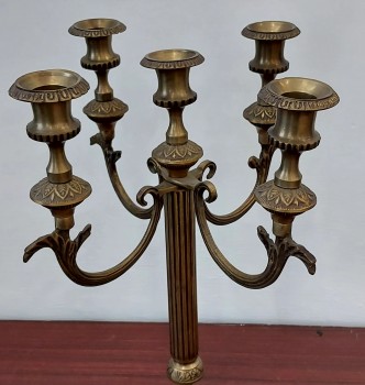 used Brass Candle Stand