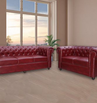 used 5 Seater Chester Field Sofa