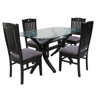used 4 Seater Wooden Dining