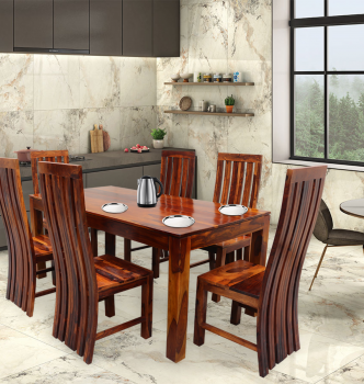 used 6 Seater Sheesham Wood dining