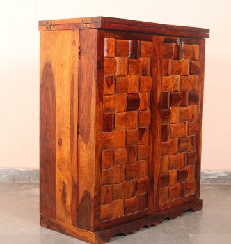 used Divine Bar Cabinet