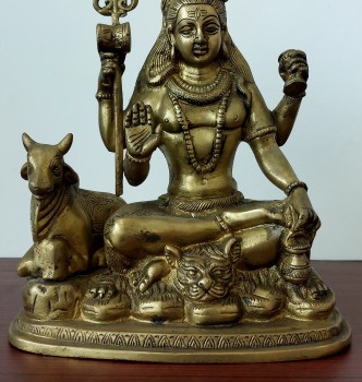 used Brass Lord Shiva