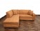 Beige L Shape Sofa with Settee