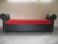 Red & Black Settee