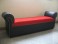 Red & Black Settee