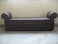 Brown Leatherite Settee