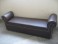 Brown Leatherite Settee