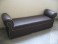 Brown Leatherite Settee