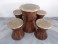 Damru Style Coffee Table Set