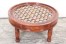 Round Brass & Tile Table
