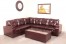 Leather L Shape Sofa Set