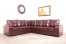 Leather L Shape Sofa Set