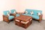 5 Seater Pearl Wood Sofa