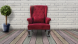 Wooden High Back Chair